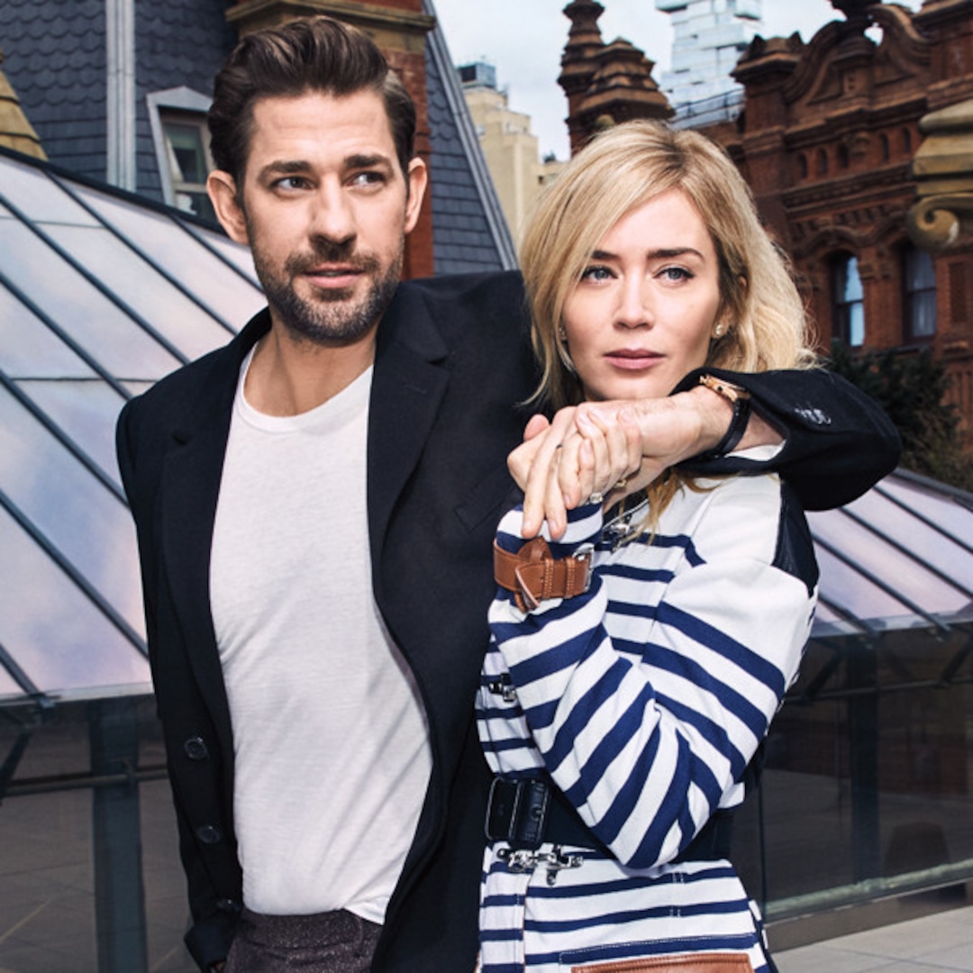Emily Blunt & John Krasinski Can't Agree Over Who Made the First Move